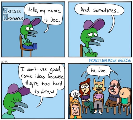 [Portuguese Geese] Artists Anonymous 