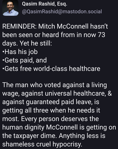 The Shameless Hypocrisy of Mitch McConnell