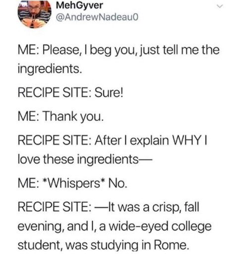 Oh the horror
